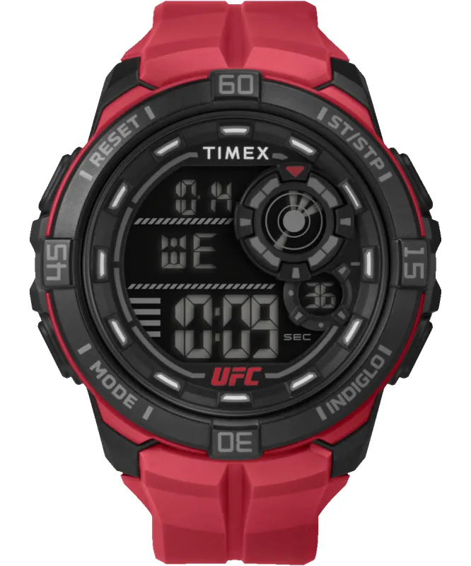 Timex UFC Rush 52mm PU Strap Watch sold by Timex