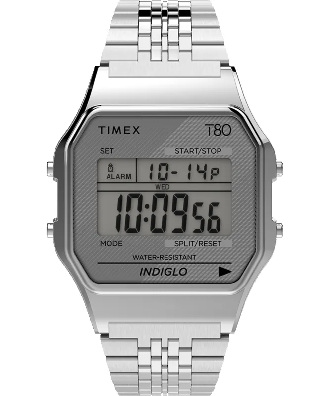 Timex T80 34mm Stainless Steel Bracelet Watch sold by Timex