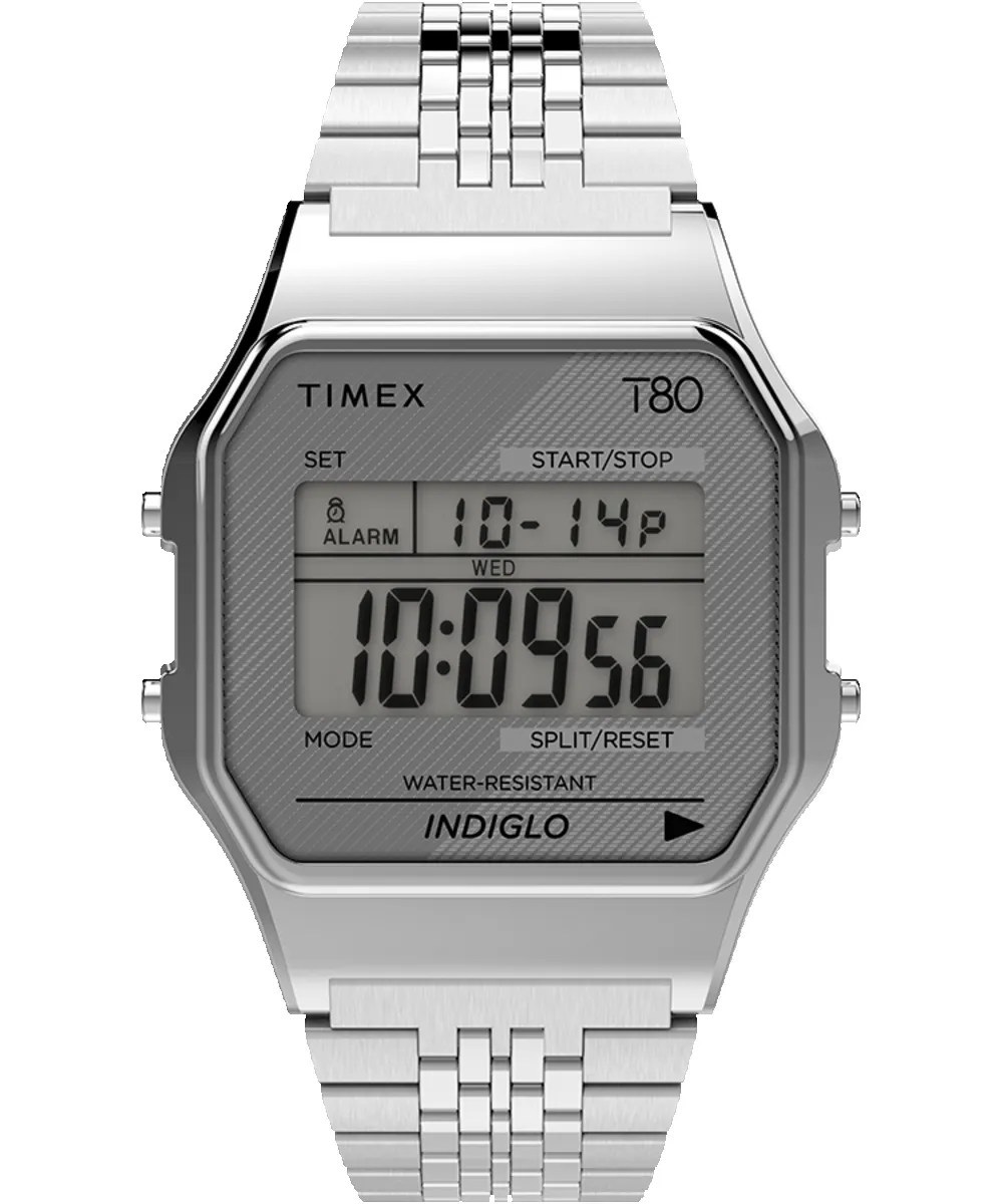 Timex T80 34mm Stainless Steel Bracelet Watch sold by Timex