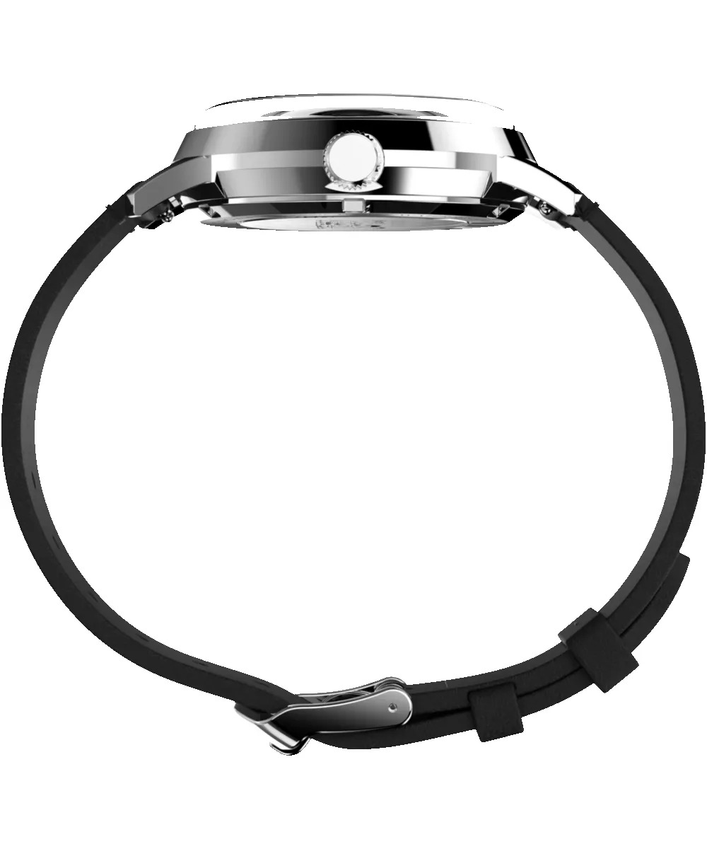 Marlin® Automatic x Snoopy Easy Rider 40mm Leather Strap Watch sold by Timex product image thumbnail 2