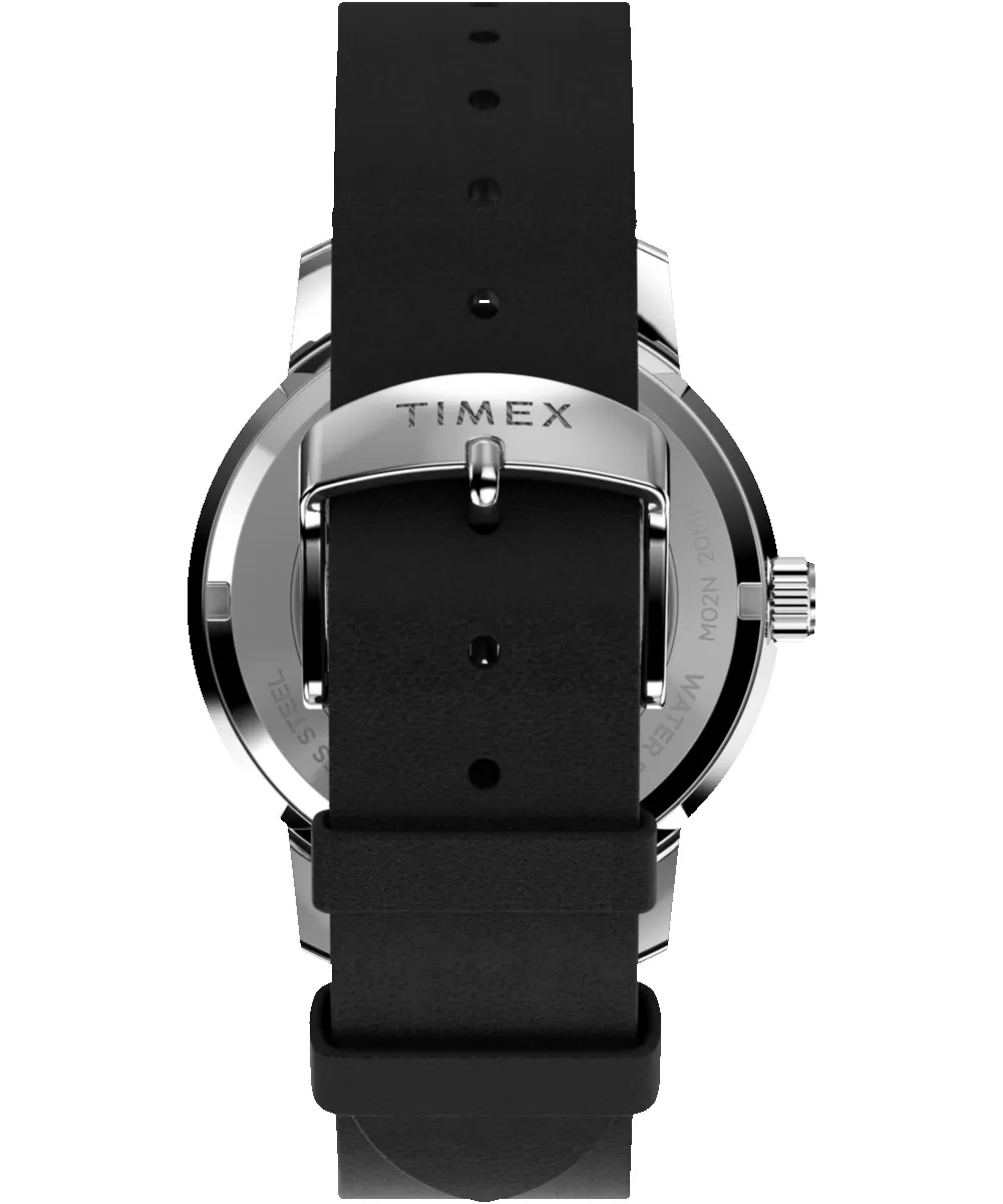 Marlin® Automatic x Snoopy Easy Rider 40mm Leather Strap Watch sold by Timex product image thumbnail 3