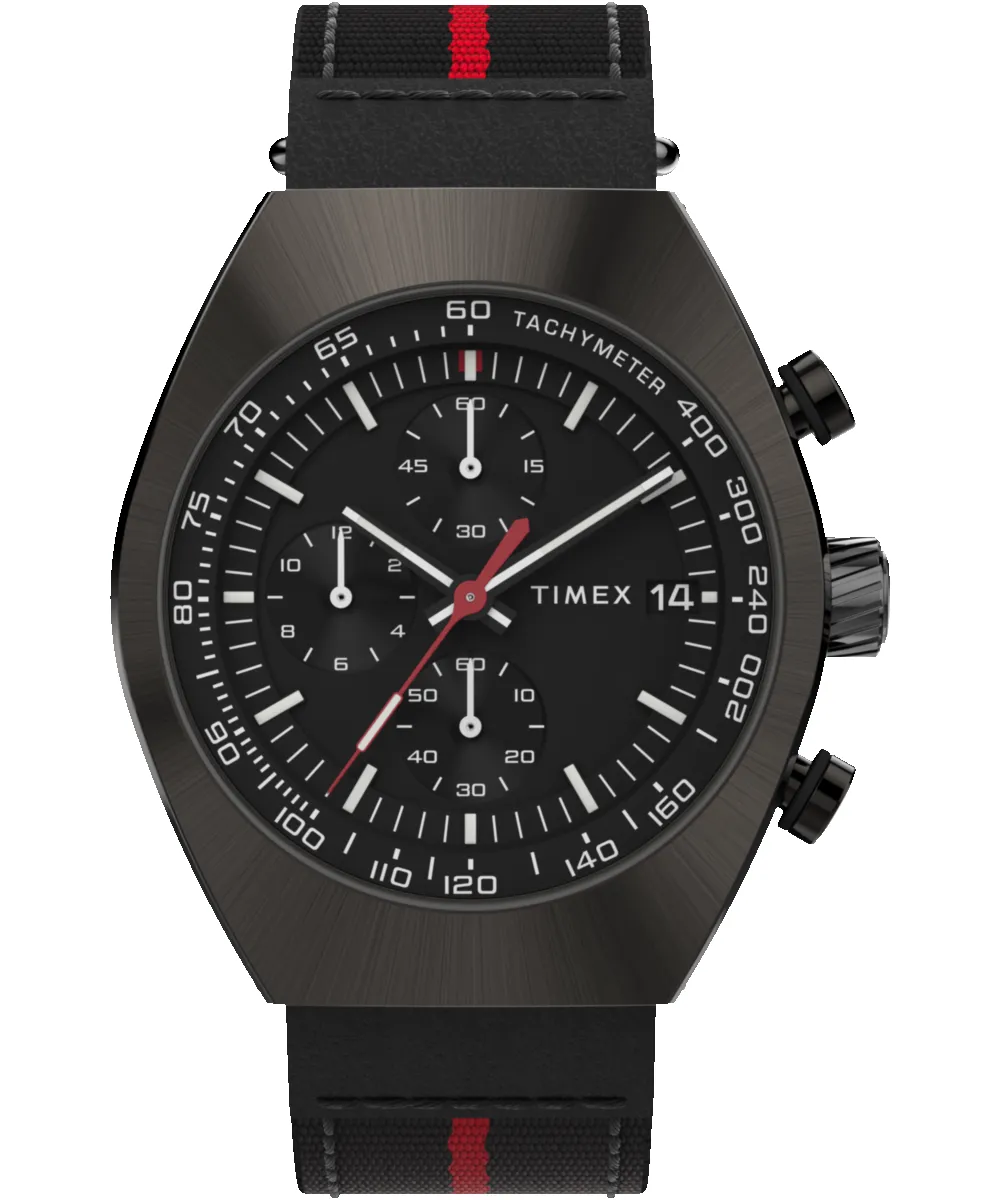 Timex Legacy Tonneau 42mm Fabric Strap Watch sold by Timex