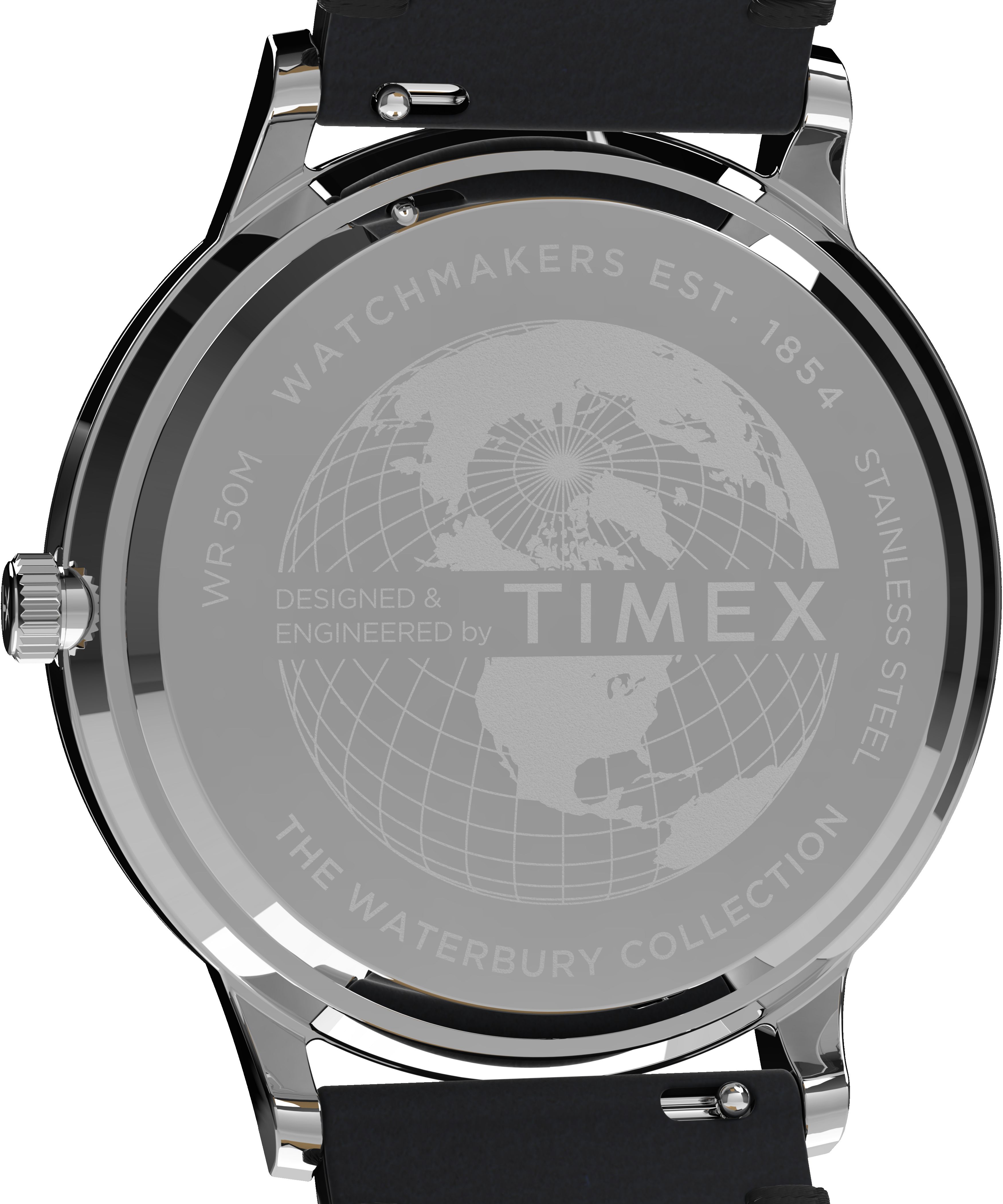 Waterbury Classic 40mm Leather Strap Watch sold by Timex product image thumbnail 5