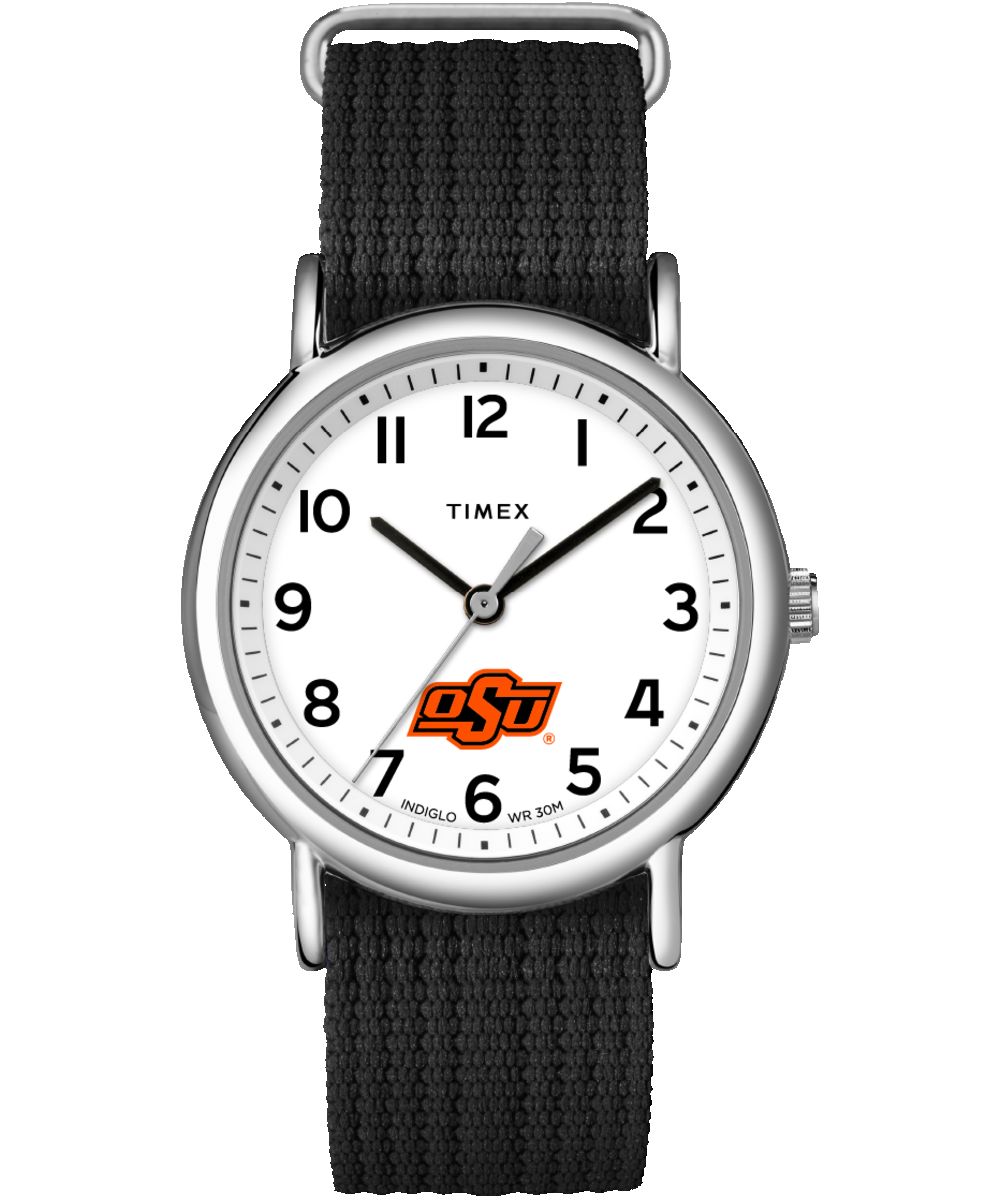 Weekender Black Oklahoma State Cowboys sold by Timex