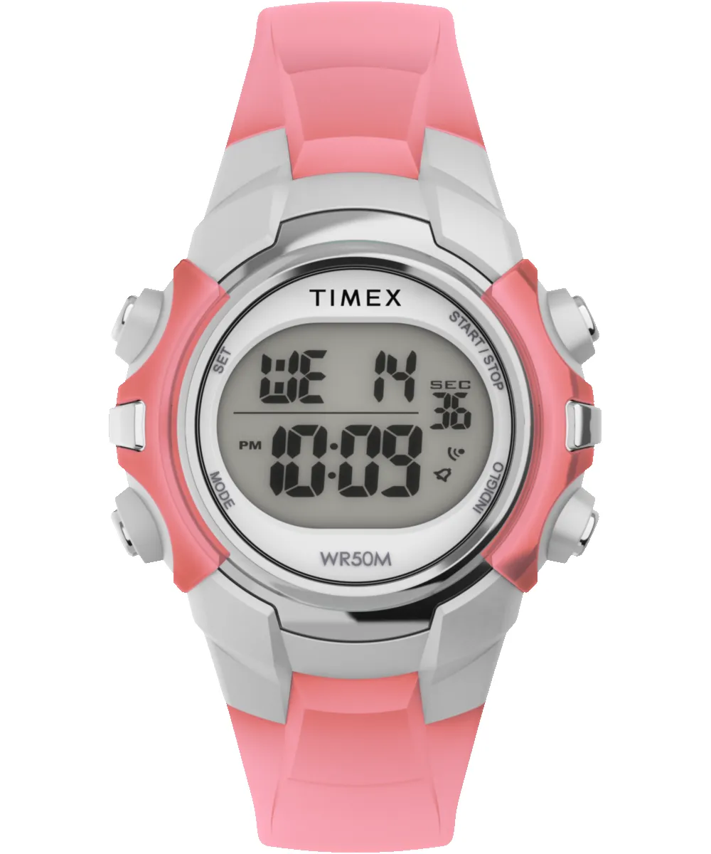 Timex Digital 33mm Resin Strap Watch sold by Timex