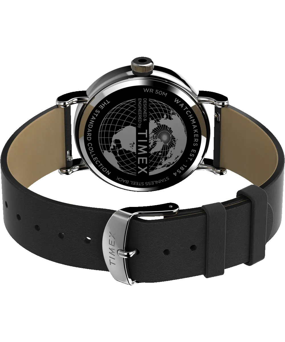 Timex Standard Sub-Second 40mm Apple Skin Leather Strap Watch sold by Timex product image thumbnail 5