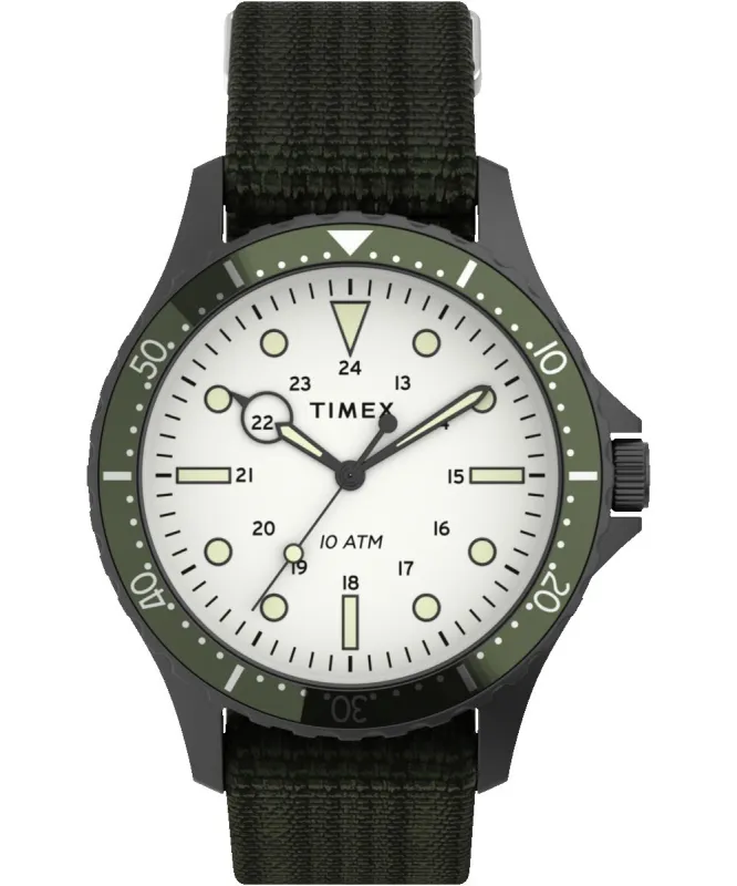 Navi XL 41mm Fabric Slip-Thru Strap Watch sold by Timex