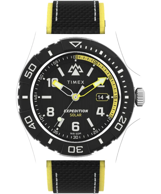 Expedition North® Freedive Ocean #tide Fabric Strap Watch sold by Timex
