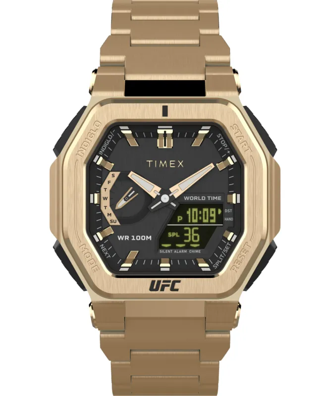 Timex UFC Colossus 45mm Stainless Steel Bracelet Watch sold by Timex