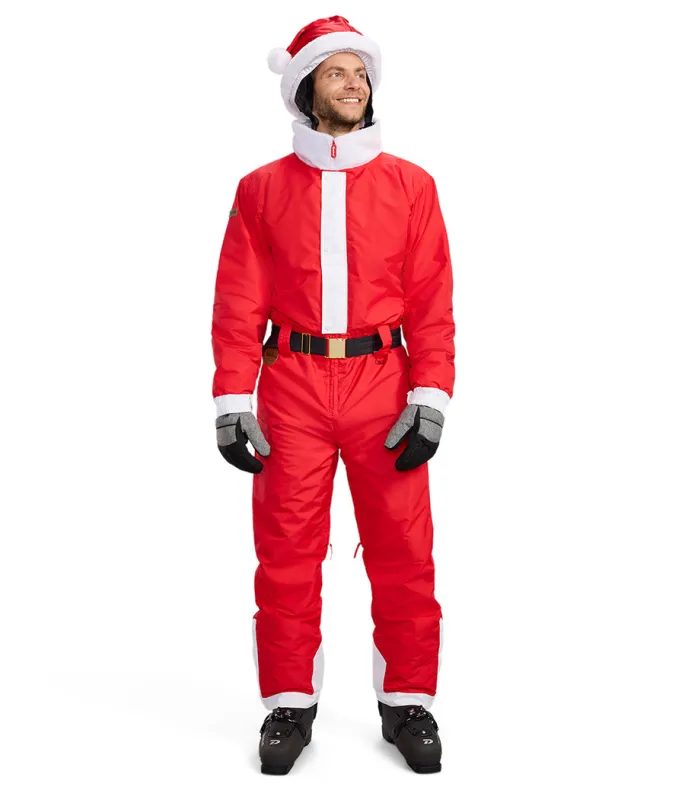 Men's Santa Snow Suit and Helmet cover sold by Tipsy Elves
