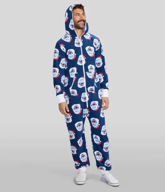Men's Bumble Christmas Jumpsuit sold by Tipsy Elves