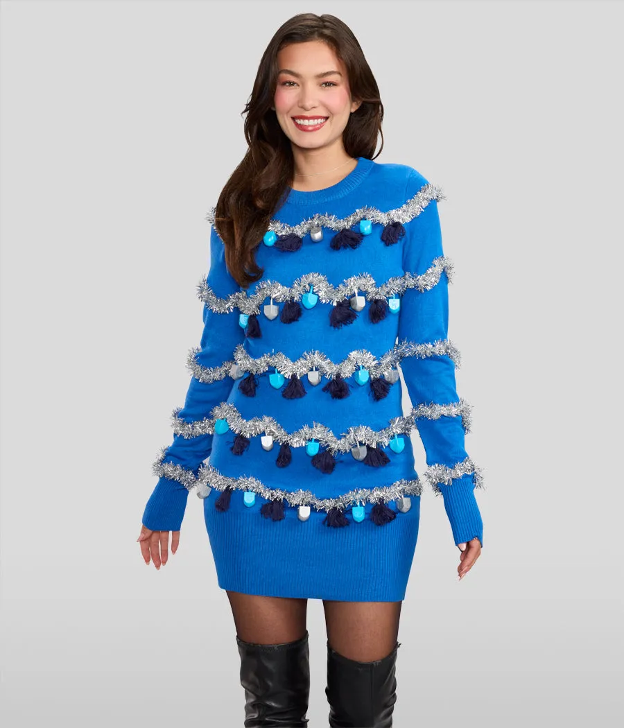 Women's Tinsel Sweater Dress sold by Tipsy Elves