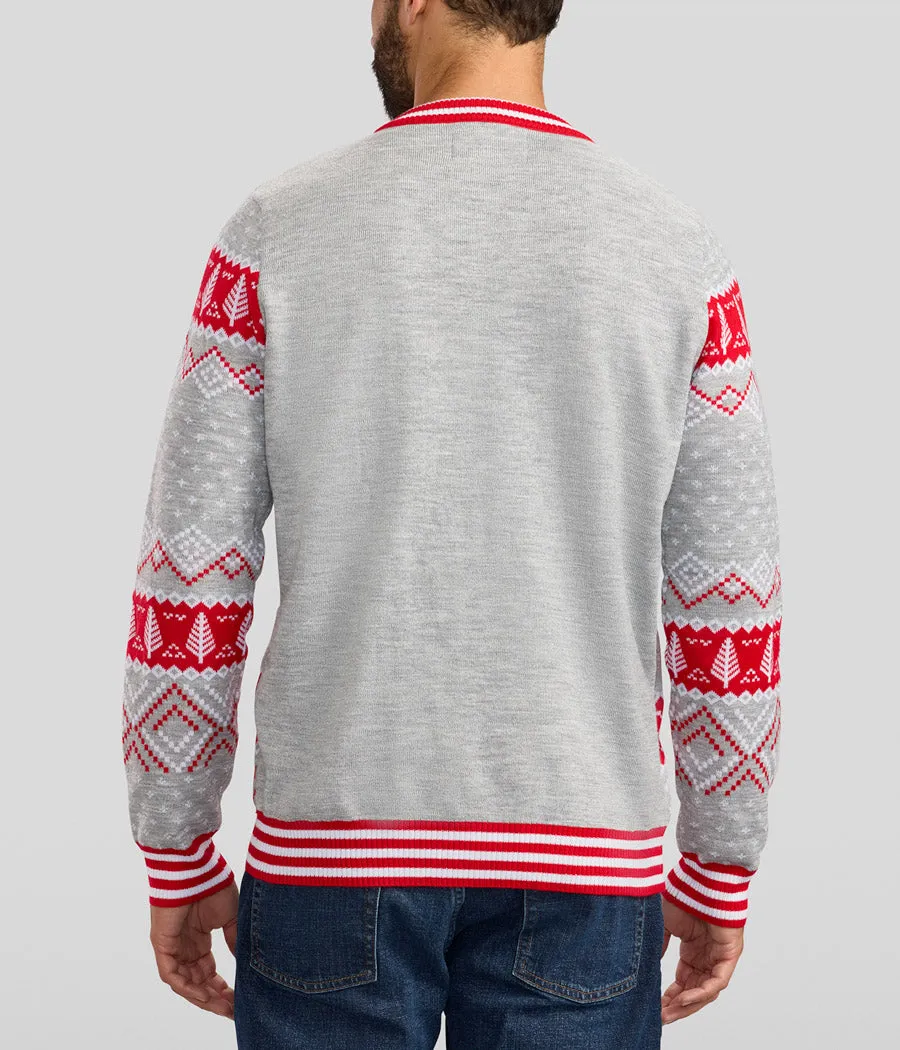 Men's Rudolph Light Up Ugly Christmas Sweater sold by Tipsy Elves product image thumbnail 2