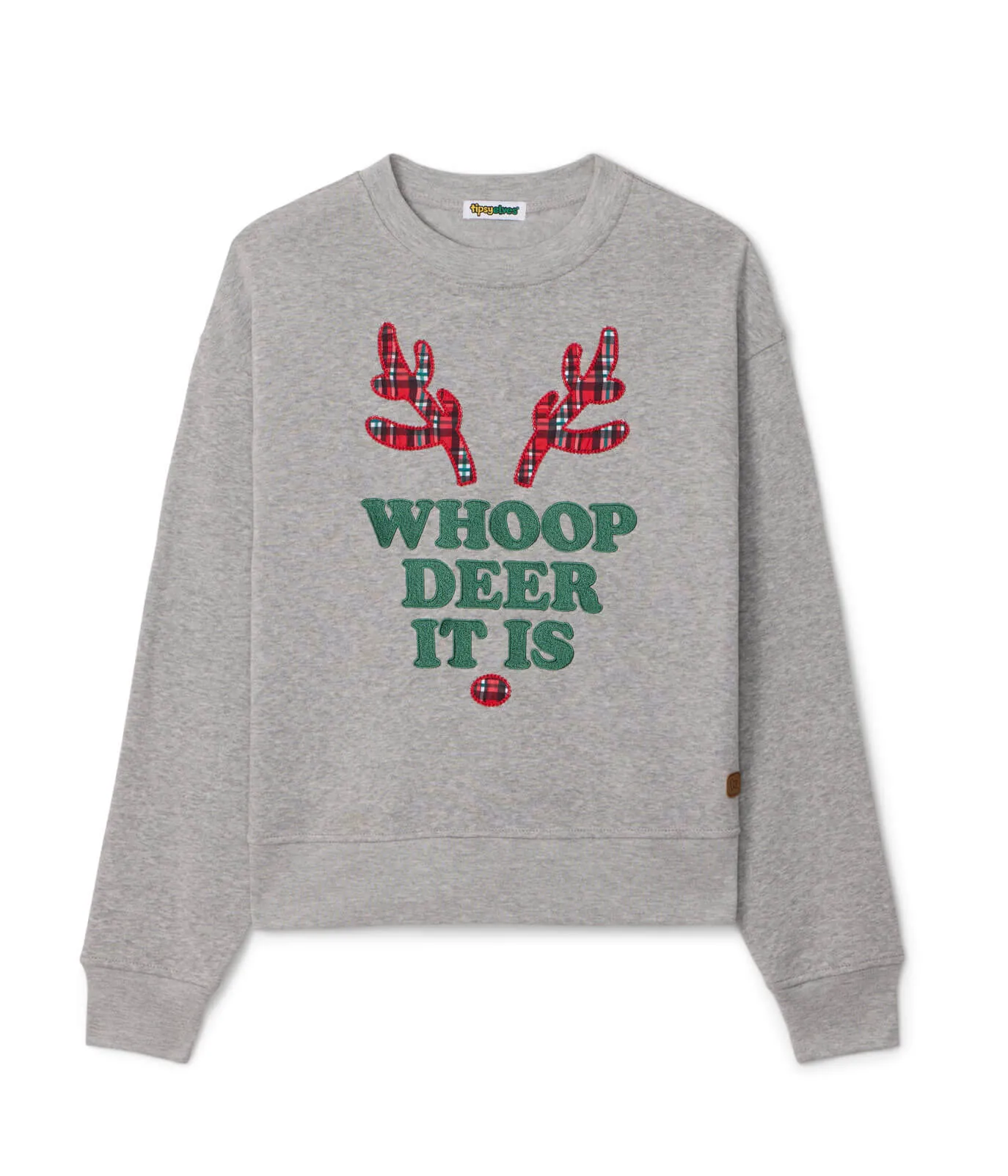 Women's Whoop Deer It Is Sweatshirt sold by Tipsy Elves product image thumbnail 4