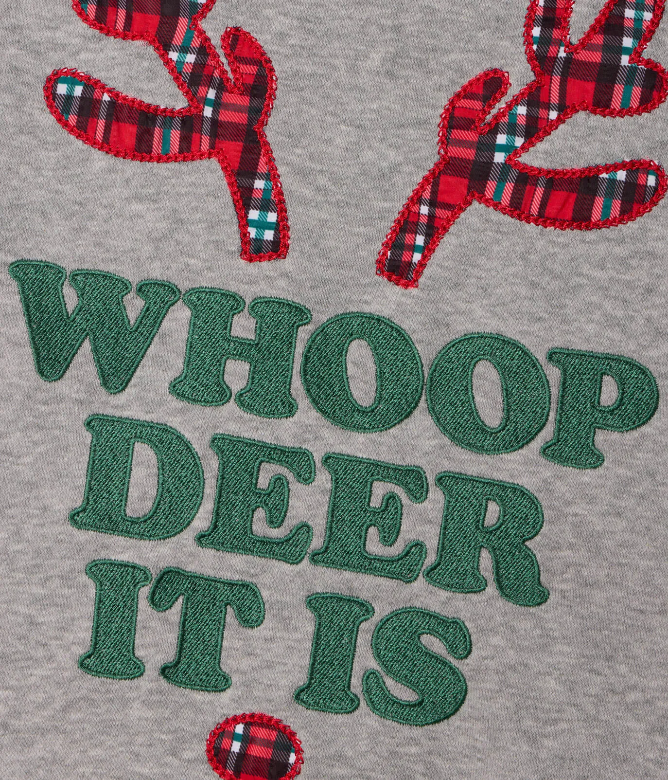 Women's Whoop Deer It Is Sweatshirt sold by Tipsy Elves product image thumbnail 3