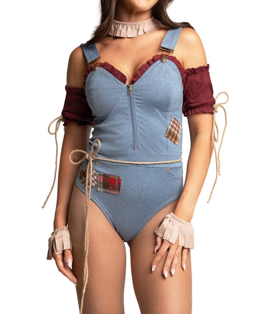Women's Scarecrow Costume sold by Tipsy Elves product image thumbnail 3
