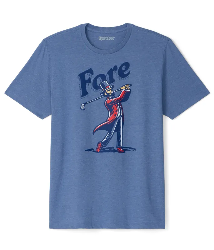 Men's Fore Tee made by Tipsy Elves