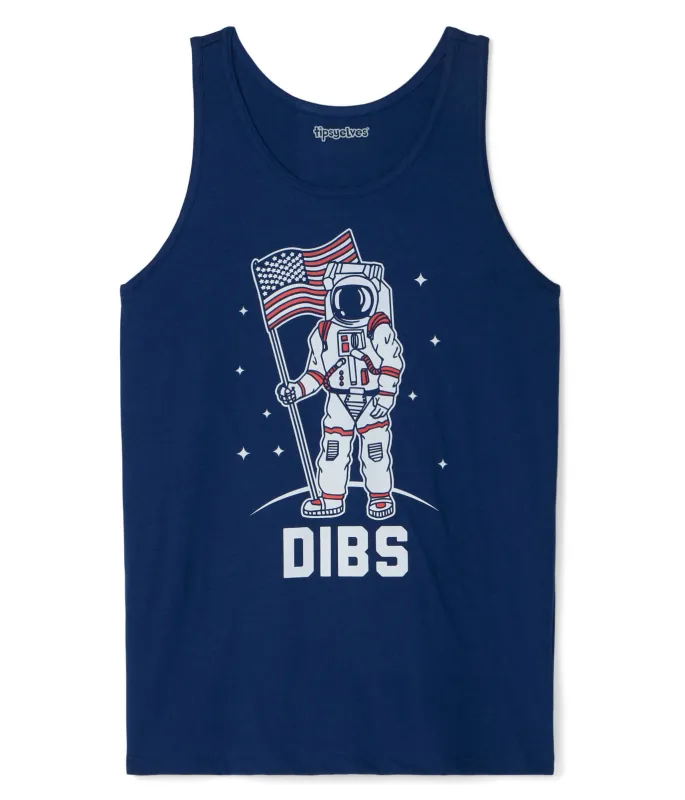 Men's Dibs Tank Top sold by Tipsy Elves