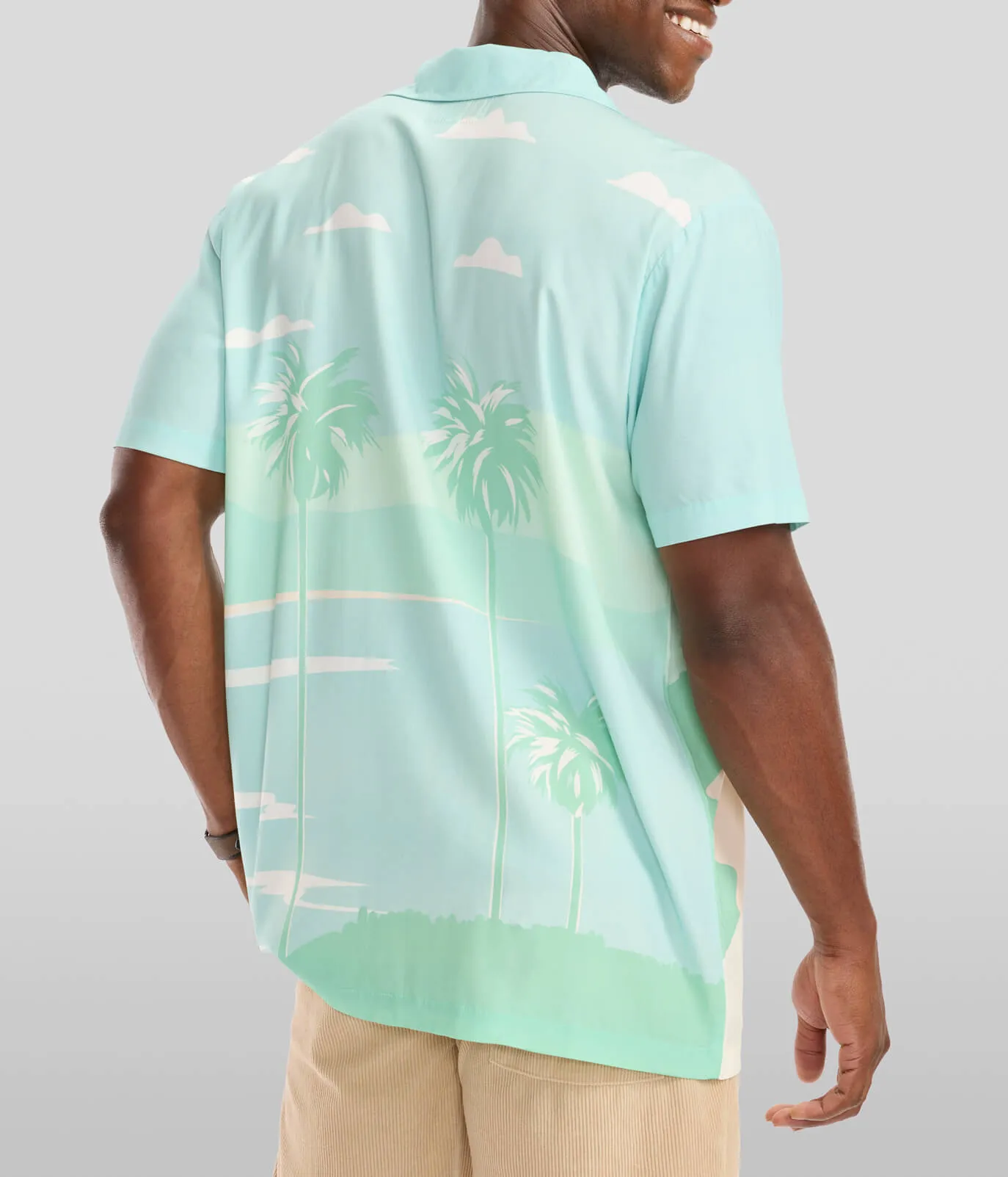 Men's Shore Thing Cabana Shirt sold by Tipsy Elves product image thumbnail 3