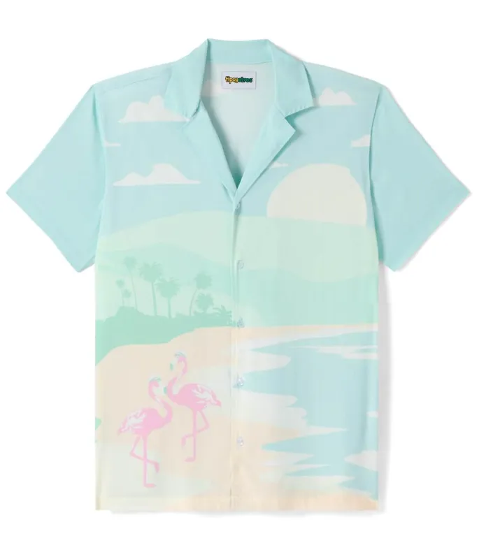 Men's Shore Thing Cabana Shirt made by Tipsy Elves