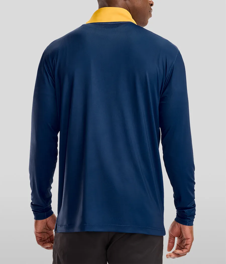 Men's Slice of Sunset Golf Quarter Zip Pullover sold by Tipsy Elves product image thumbnail 5