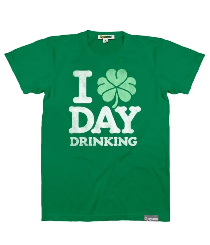 Men's Day Drinking Tee made by Tipsy Elves