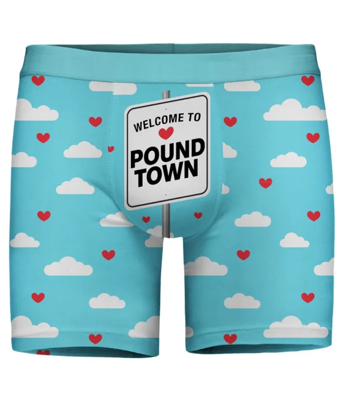 Men's Pound Town Boxer Briefs sold by Tipsy Elves