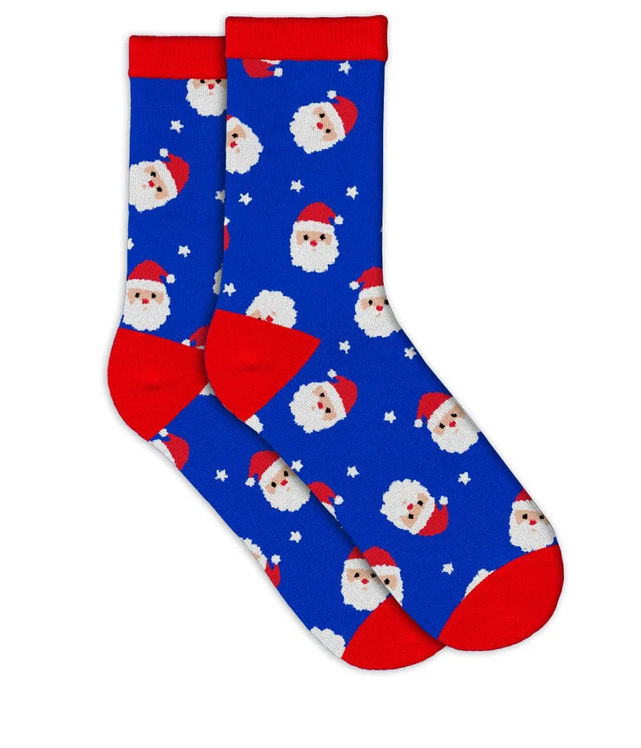 Men's Santa Socks (Fits Sizes 8-11M) sold by Tipsy Elves