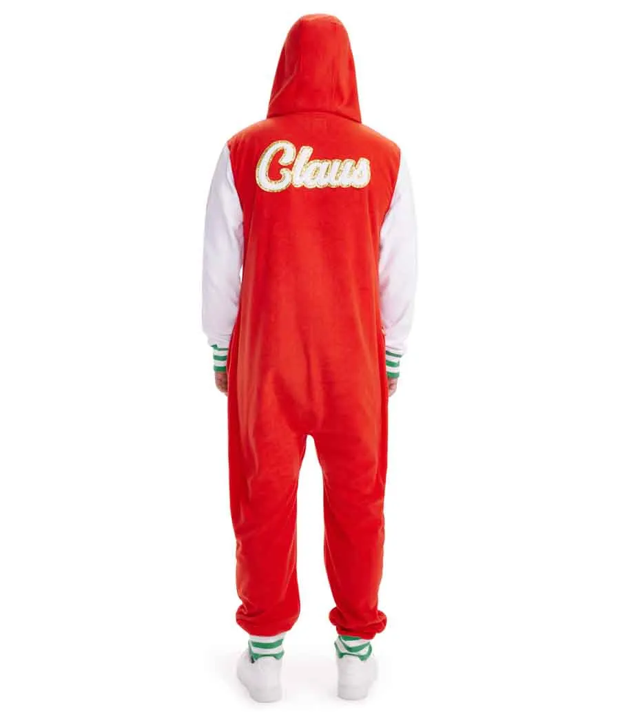 Men's Sporty Santa Jumpsuit sold by Tipsy Elves product image thumbnail 2