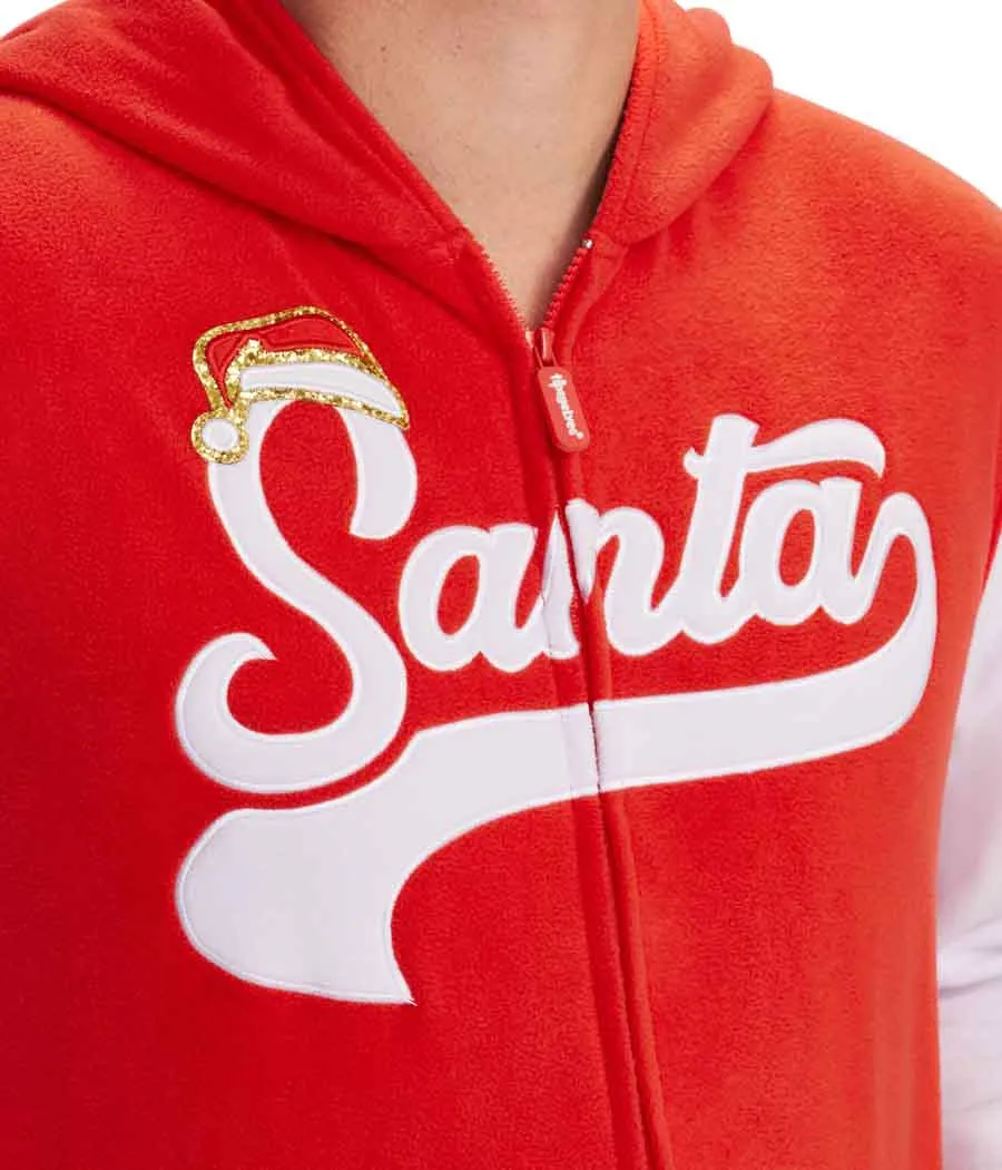 Men's Sporty Santa Jumpsuit sold by Tipsy Elves product image thumbnail 4