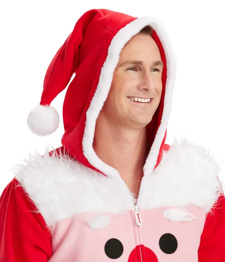 Men's Santa's Close Up Jumpsuit sold by Tipsy Elves product image thumbnail 4
