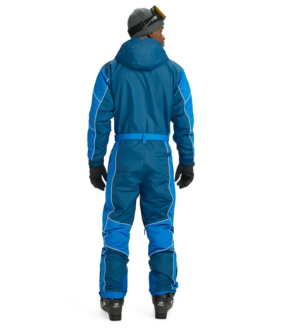 Men's Deep Blue Freeze Snow Suit sold by Tipsy Elves product image thumbnail 2