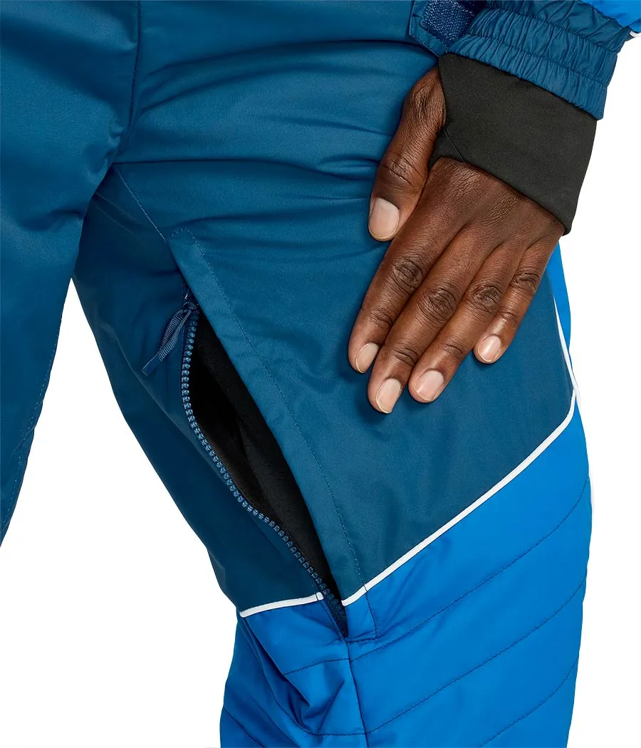 Men's Deep Blue Freeze Snow Suit sold by Tipsy Elves product image thumbnail 5