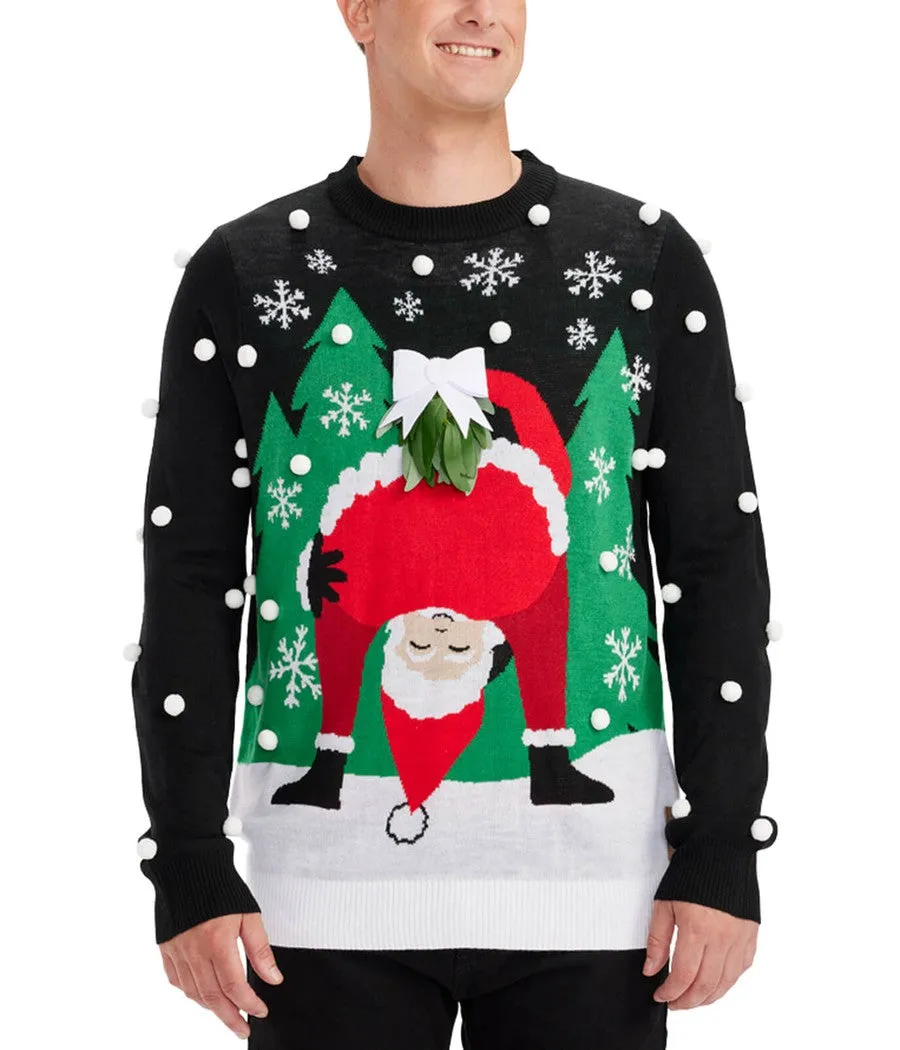 Men's Mistletease Ugly Christmas Sweater sold by Tipsy Elves