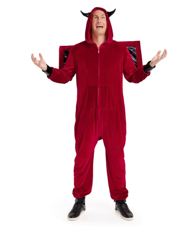 Men's Devil Costume w/ Wings sold by Tipsy Elves