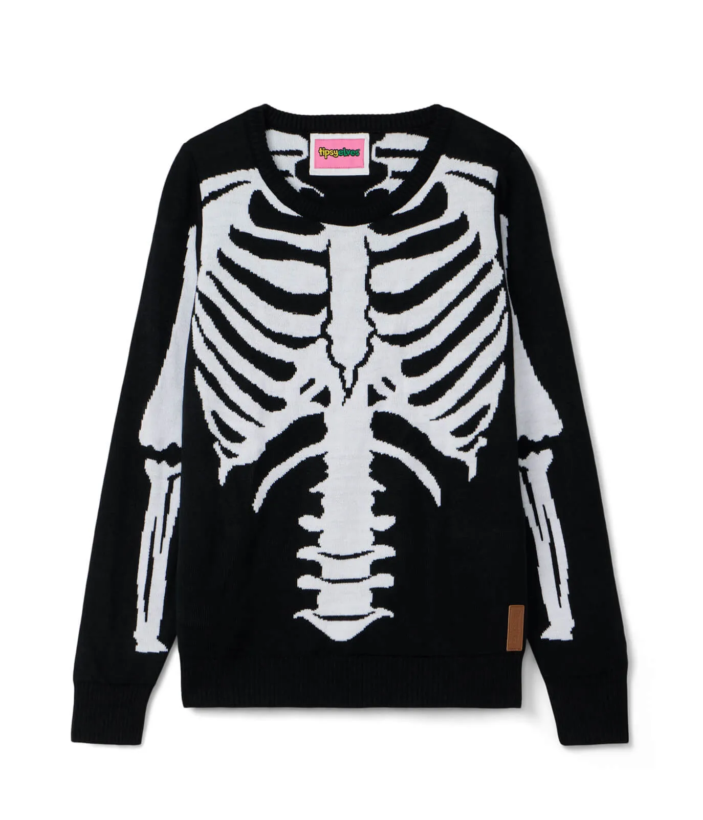 Women's Skeleton Light Up Sweater sold by Tipsy Elves product image thumbnail 2