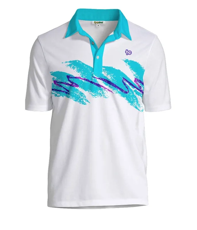 Men's Rip 'N Sip Golf Polo made by Tipsy Elves