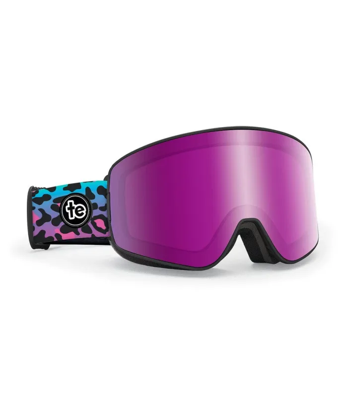 90's Leopard CASCADE Snow Goggles sold by Tipsy Elves