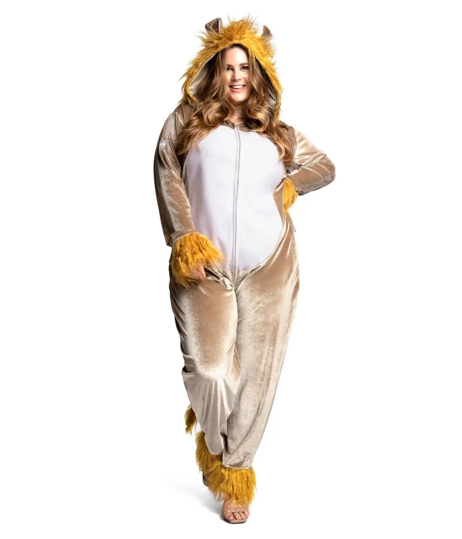 Women's Lion Plus Size Costume sold by Tipsy Elves