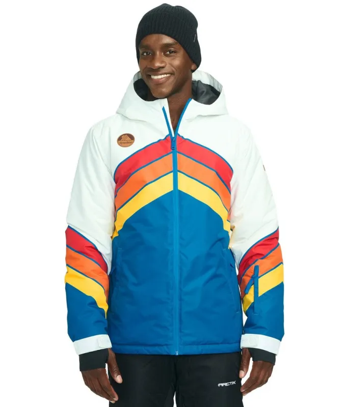 Men's Paving Ways Snowboard Jacket sold by Tipsy Elves