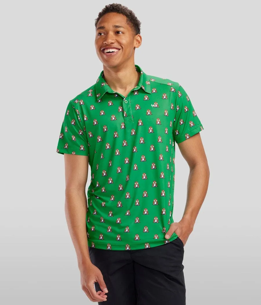 Men's Golpher Polo Shirt sold by Tipsy Elves product image thumbnail 2