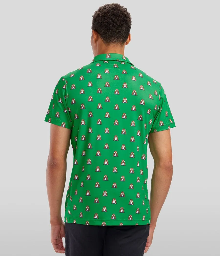 Men's Golpher Polo Shirt sold by Tipsy Elves product image thumbnail 3