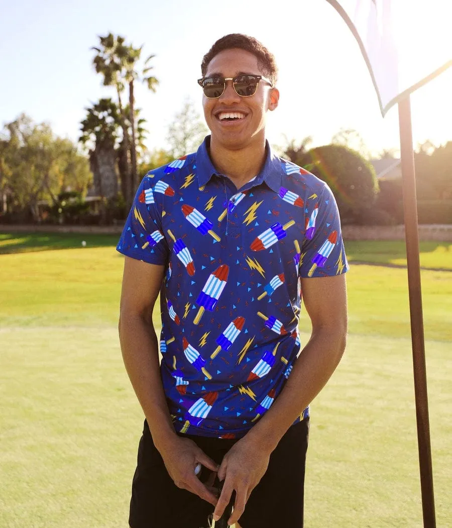 Men's Grand Finale Polo Shirt sold by Tipsy Elves