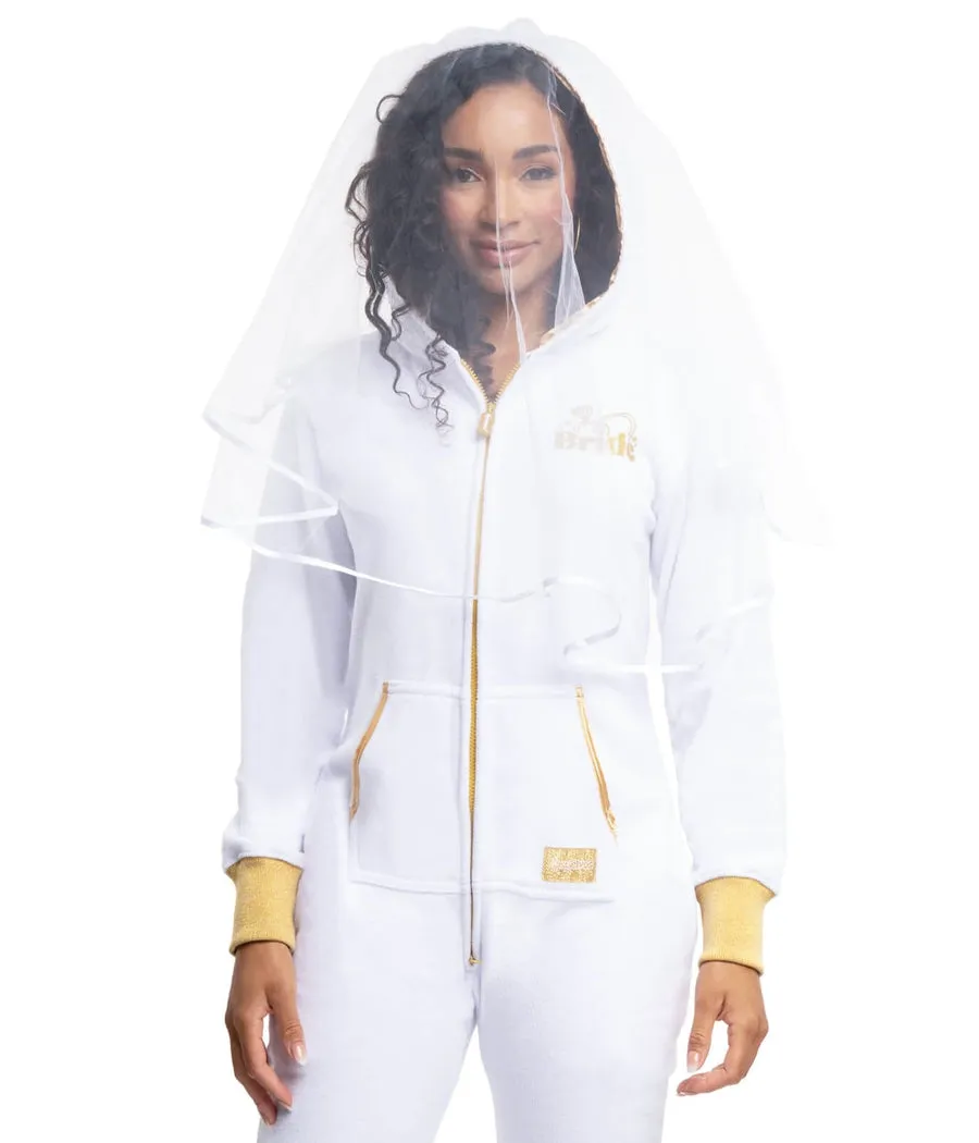 Women's Bachelorette Bride Jumpsuit sold by Tipsy Elves product image thumbnail 2