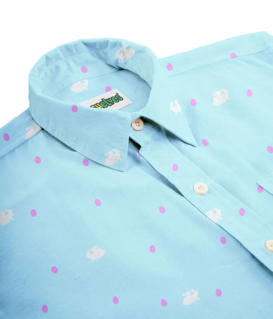 Men's Hoppin' Honeys Button Down Shirt sold by Tipsy Elves product image thumbnail 4