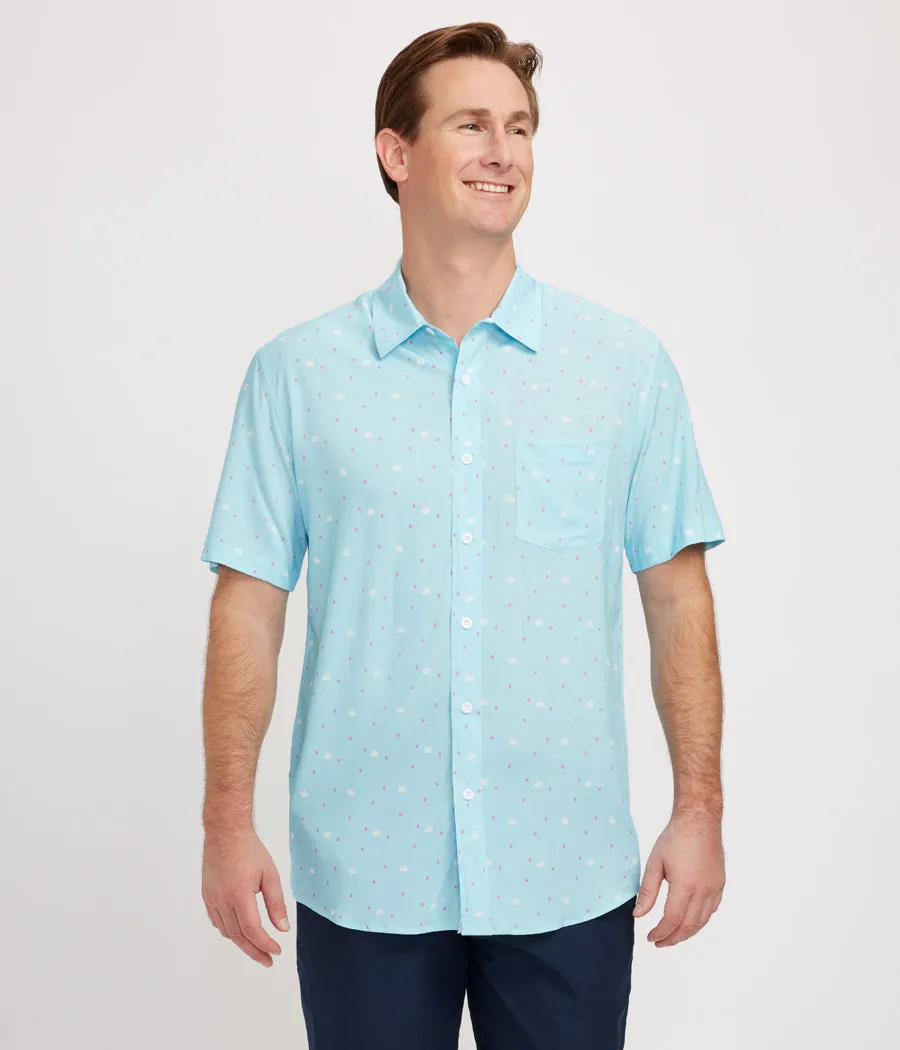 Men's Hoppin' Honeys Button Down Shirt sold by Tipsy Elves product image thumbnail 2