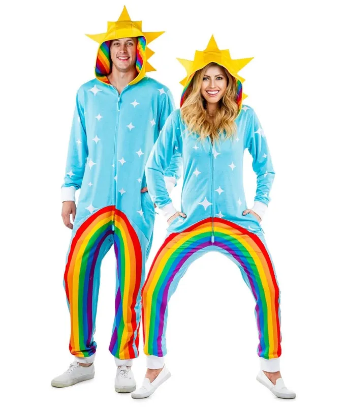 Matching Chasing Rainbows Costumes sold by Tipsy Elves