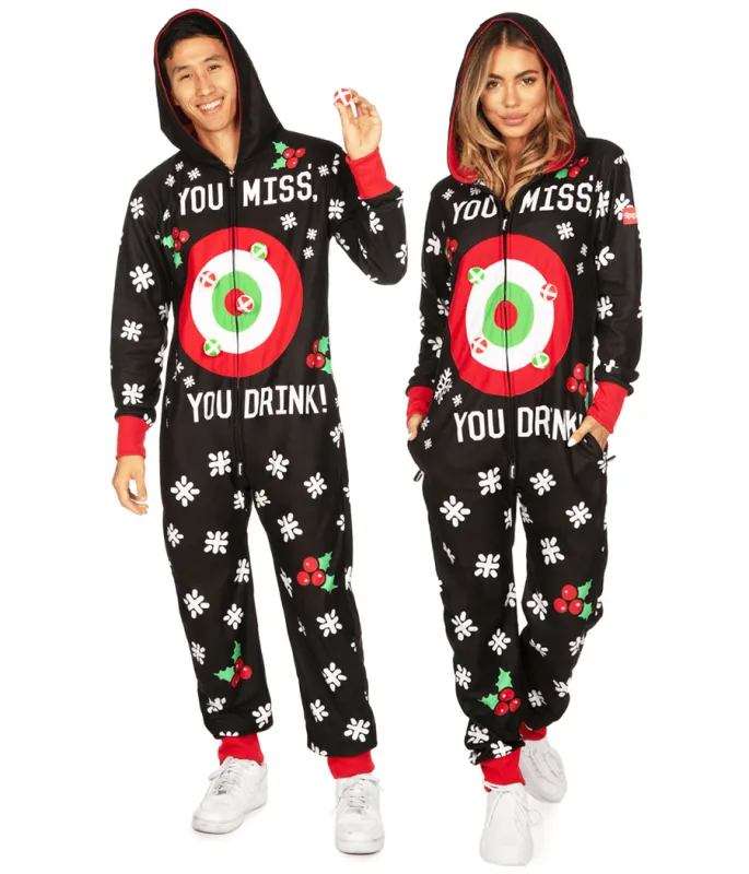 Matching Drinking Game Couples Jumpsuits sold by Tipsy Elves