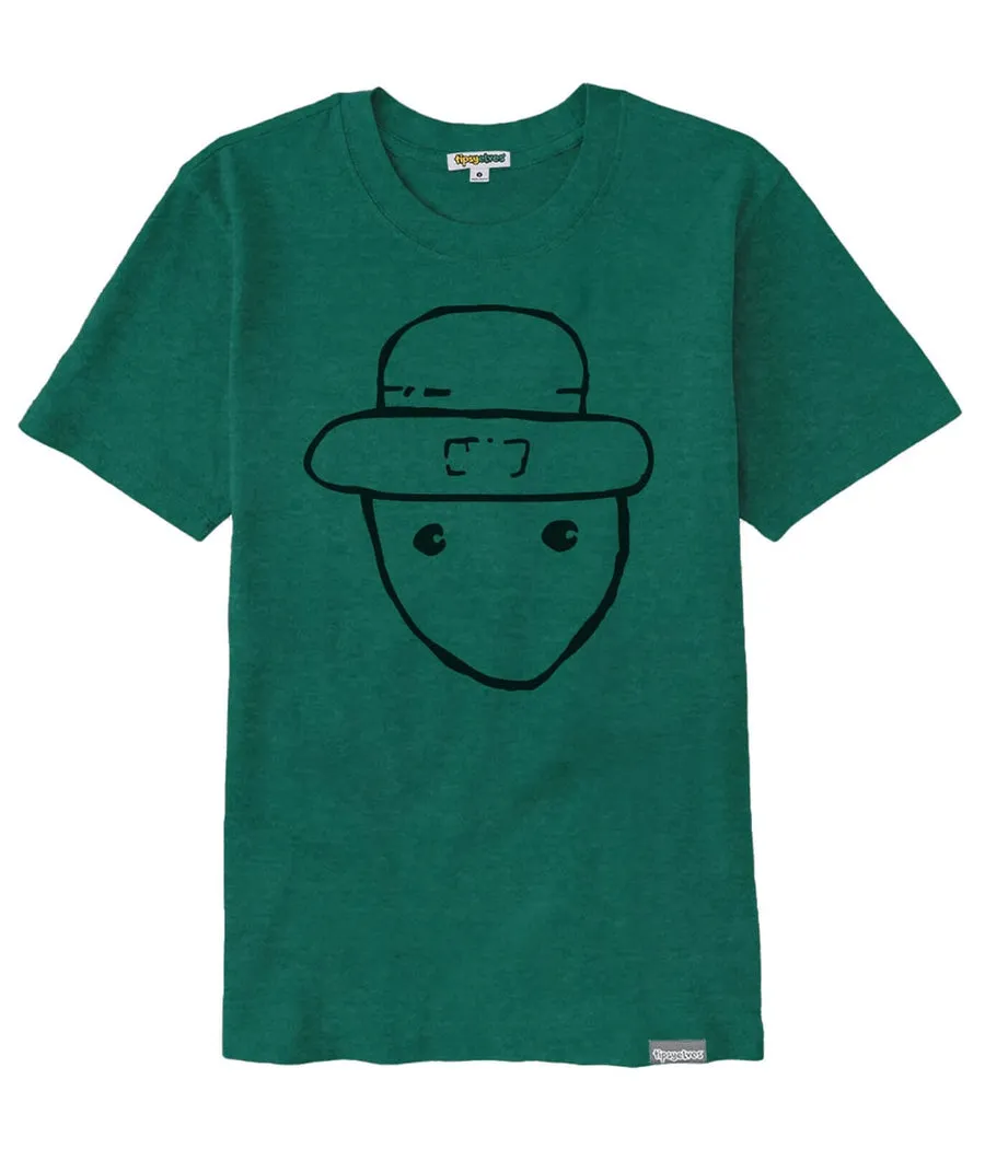 Women's Leprechaun Sketch Oversized Boyfriend Tee sold by Tipsy Elves product image thumbnail 2