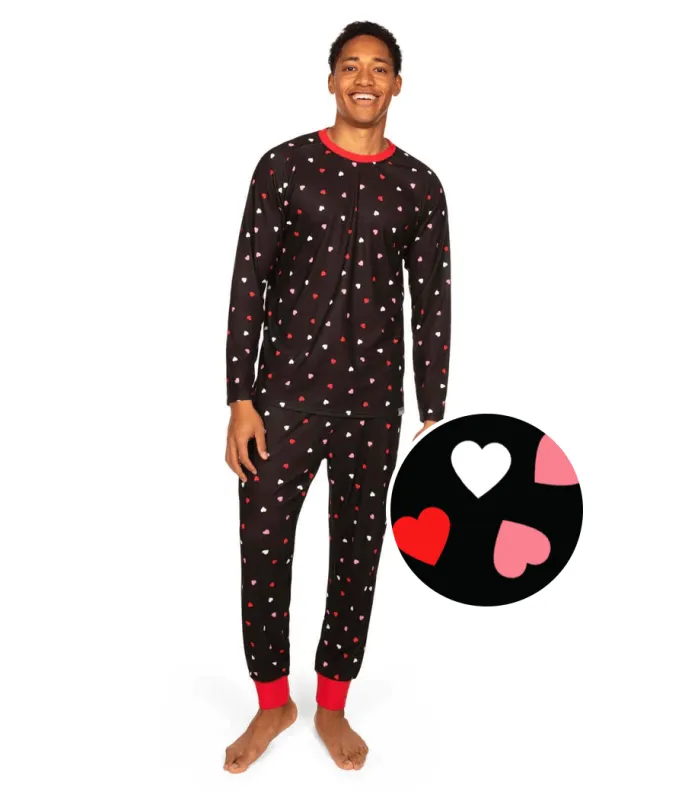 Men's Crushing Hard Pajama Set sold by Tipsy Elves
